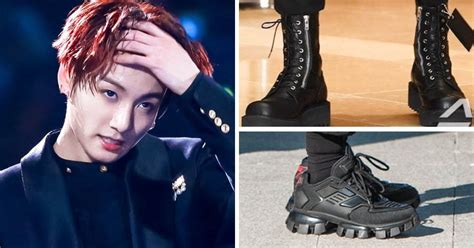 jungkook shoes size.